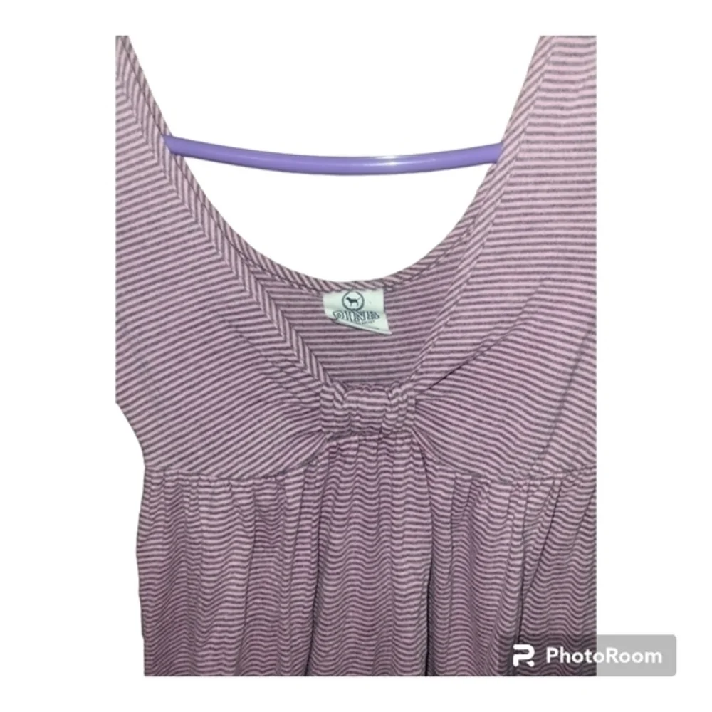 PINK Victoria's Secret Striped ‎ Babydoll Dress Nightie XS